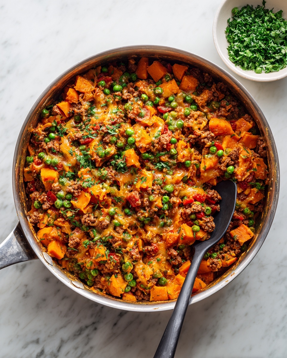 Ground Turkey and Sweet Potato Skillet Delight Recipe - Recipe Image