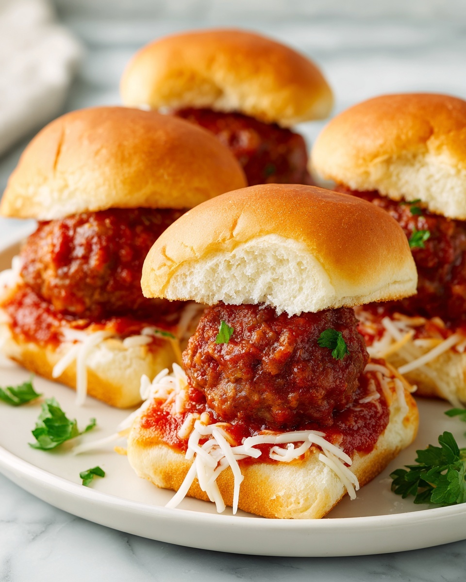 Mini Meatball Subs Recipe - Recipe Image