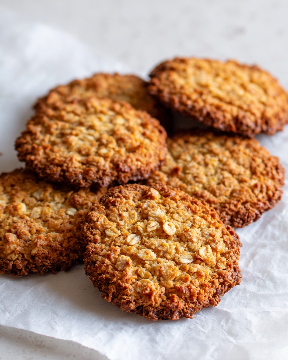Oatmeal Lace Cookies Recipe - Recipe Image