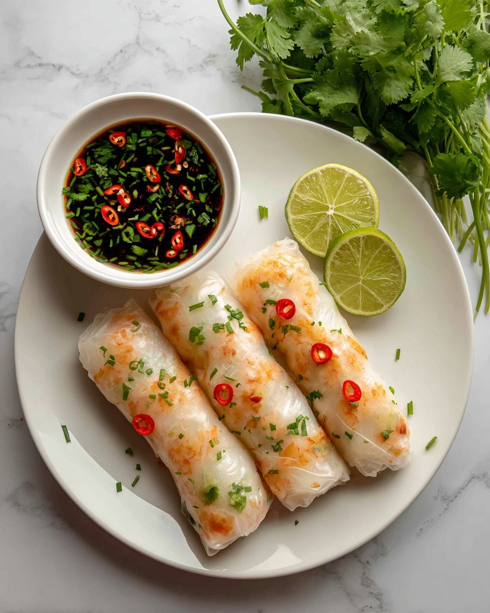 Vietnamese Baked Salmon Spring Rolls Recipe - Recipe Image
