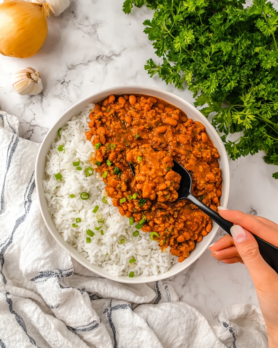 Louisiana Red Beans and Rice Recipe - Recipe Image