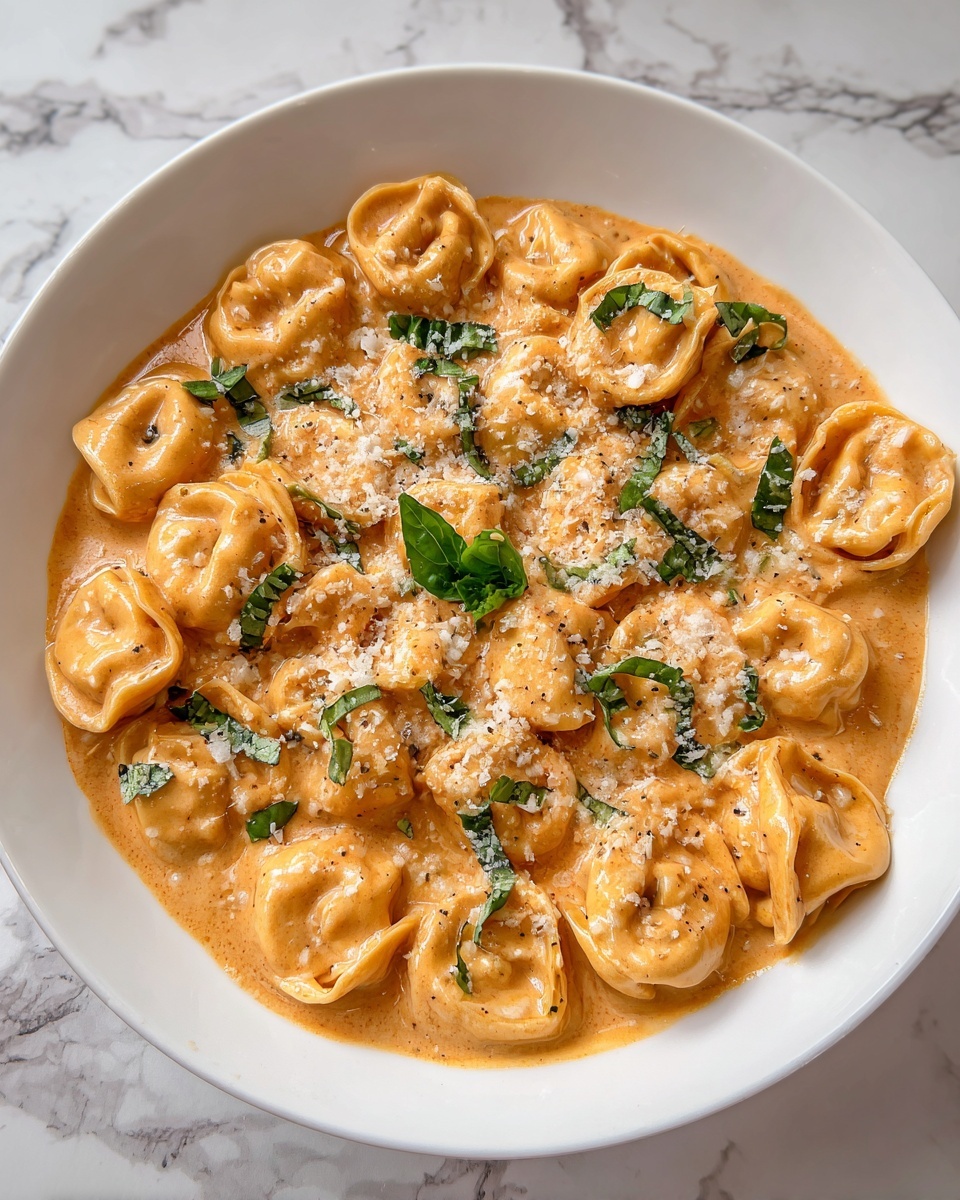 Creamy Spinach Tortellini Chicken Casserole Recipe - Recipe Image