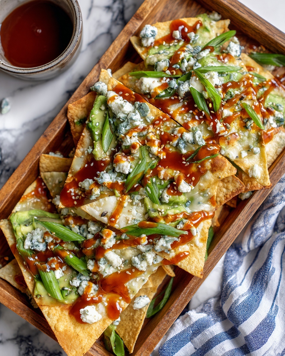Crab Rangoon Wonton Nachos Recipe - Recipe Image