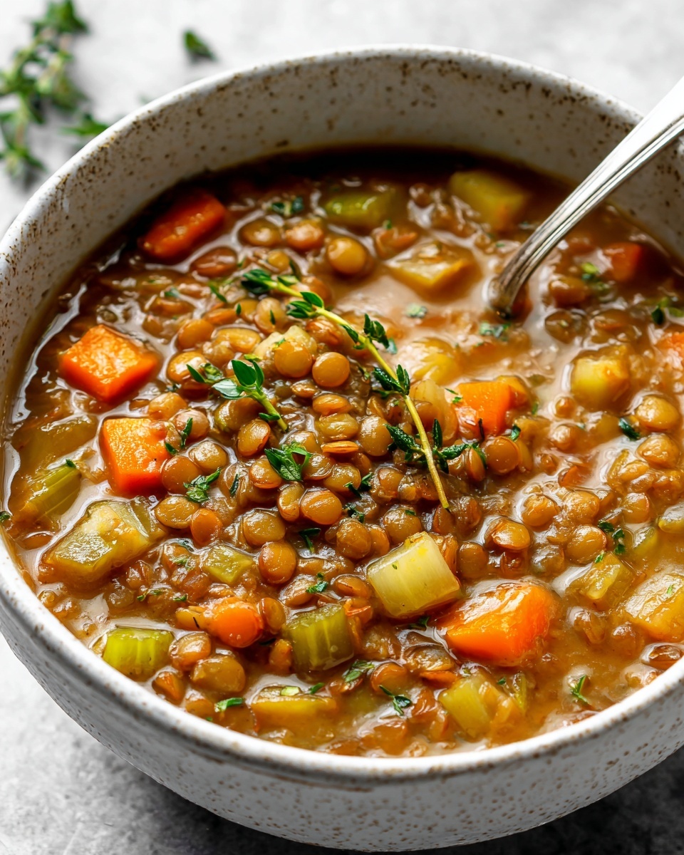 Veggie-Loaded Lentil Soup Recipe - Recipe Image
