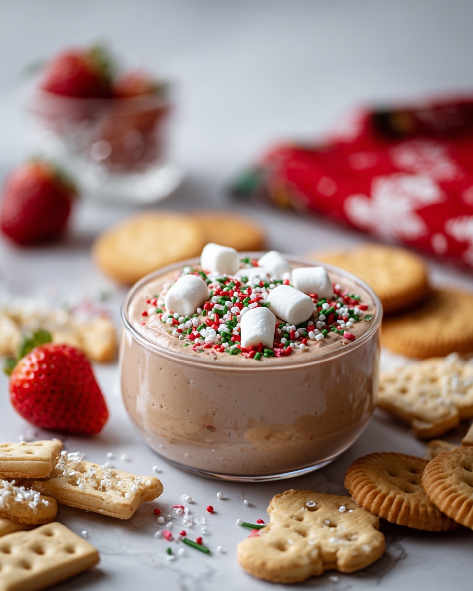 Hot Cocoa Dip Recipe - Recipe Image
