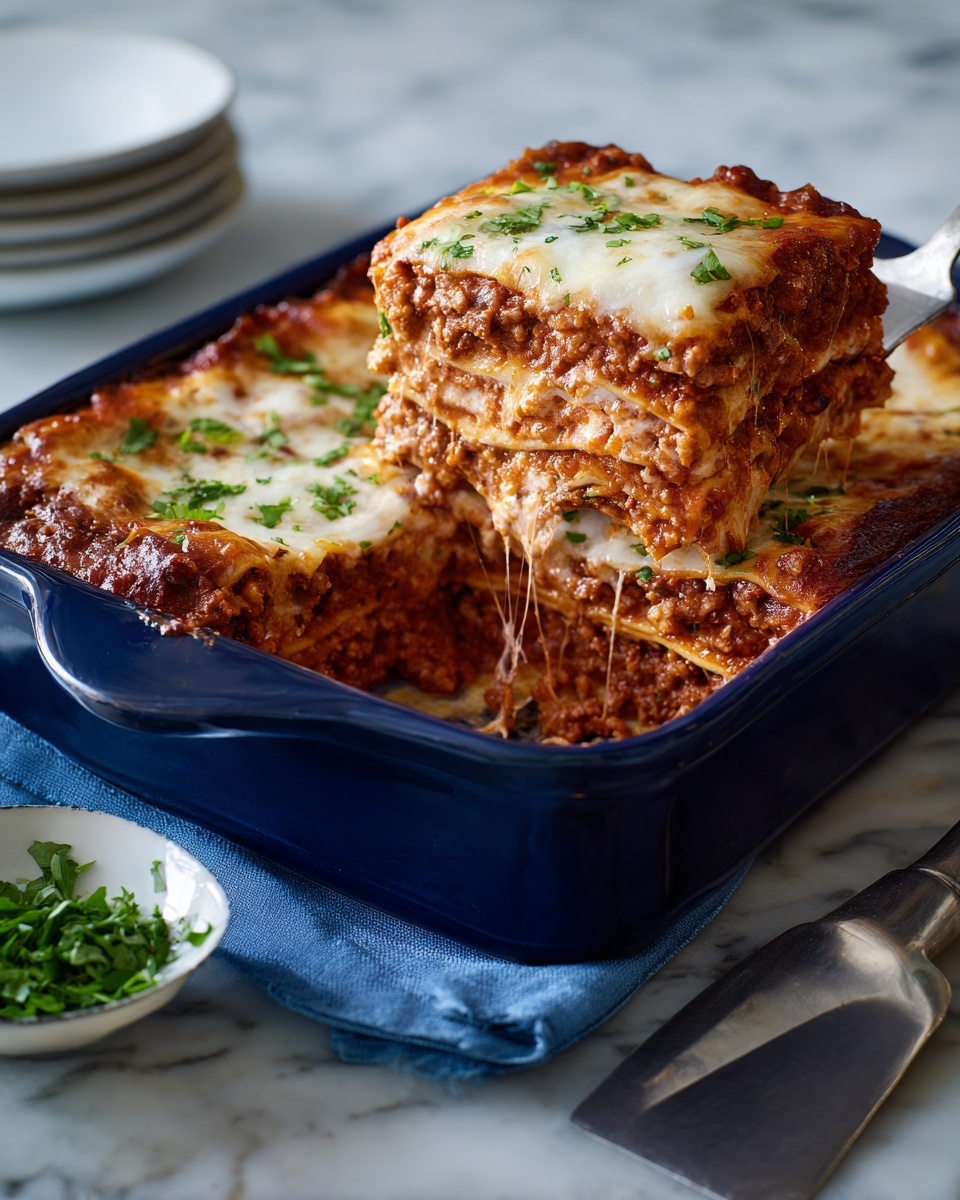 Chicken Alfredo Lasagna Recipe - Recipe Image