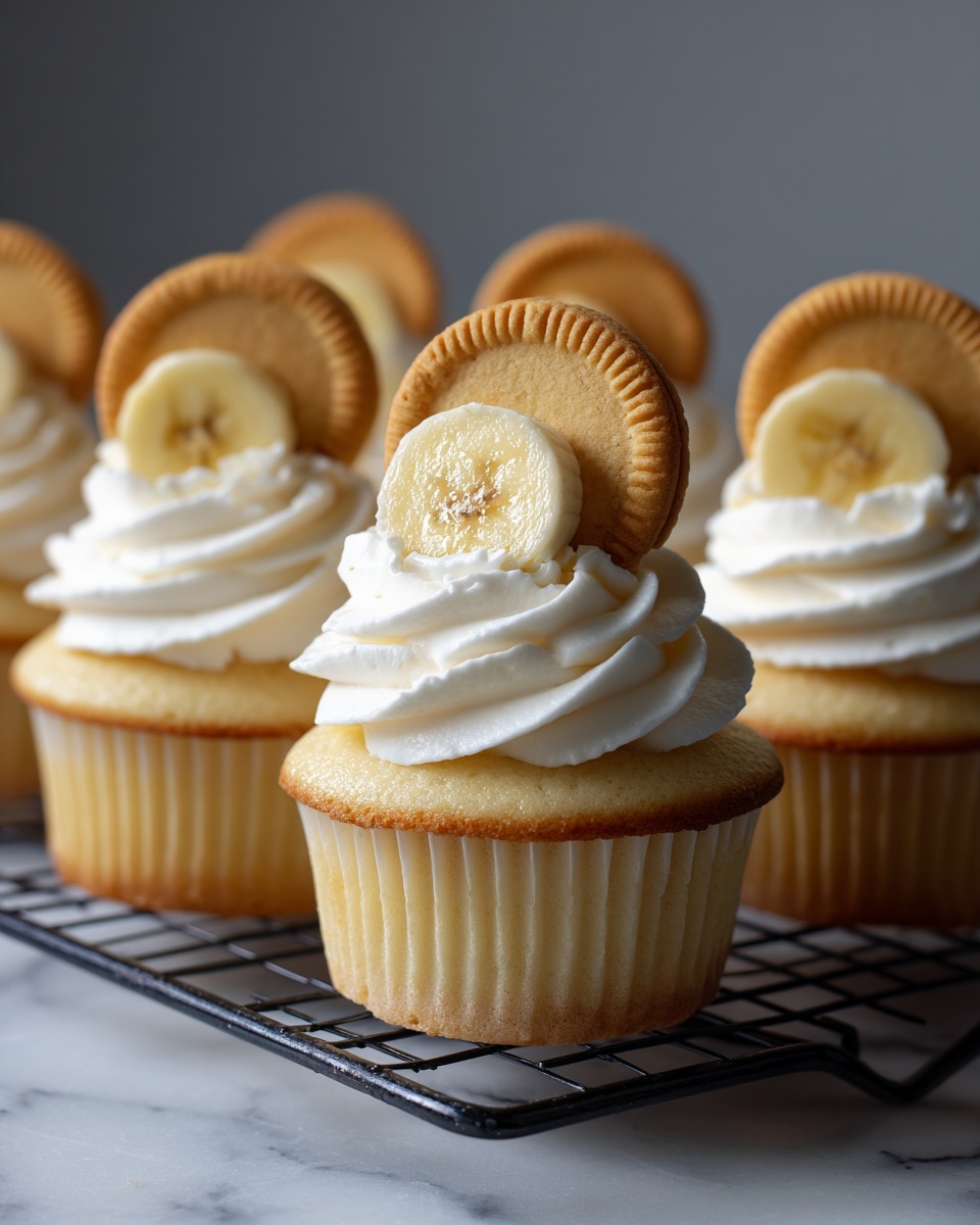 Mini Banana Pudding Cheesecakes Recipe - Recipe Image