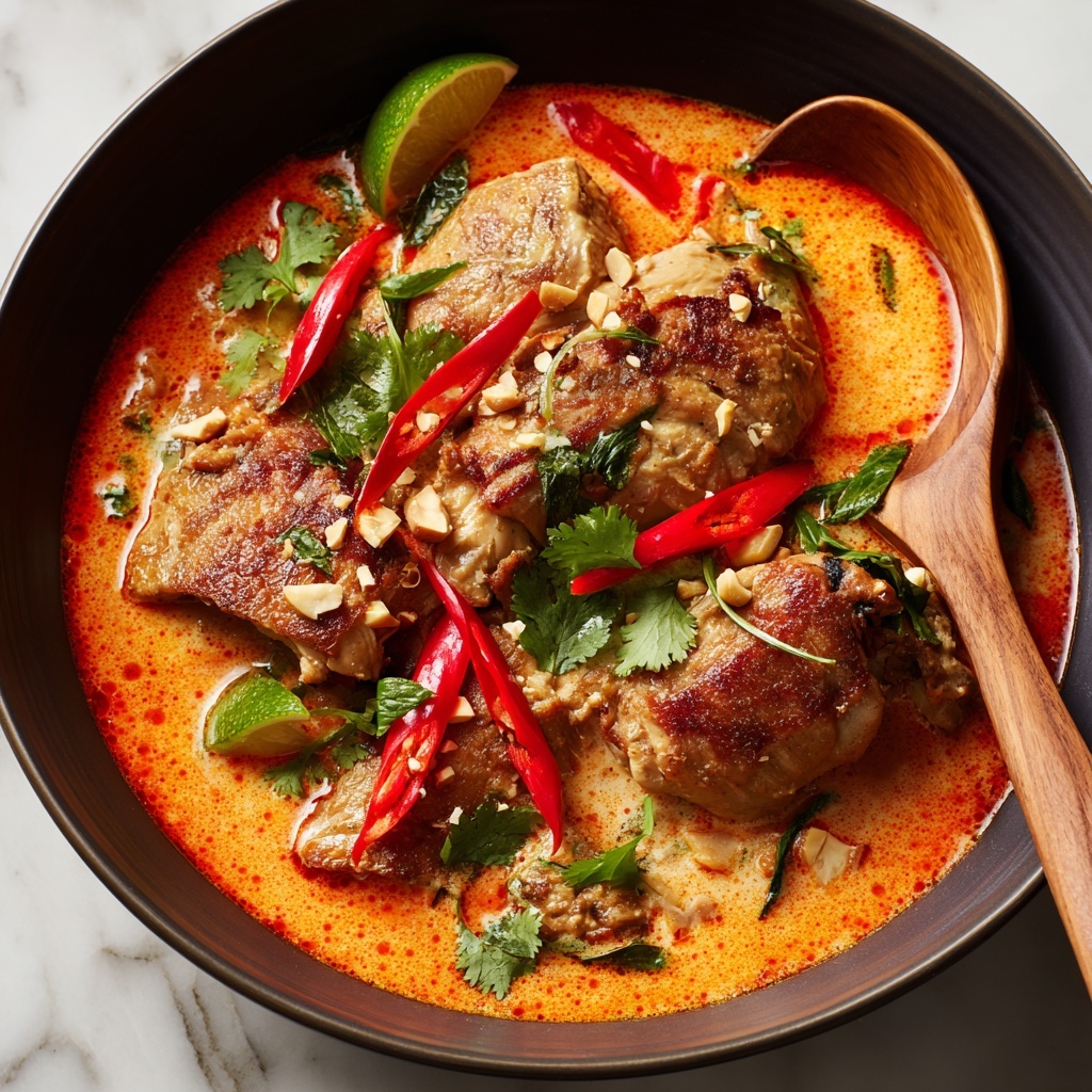 Thai Peanut Chicken Recipe - Recipe Image