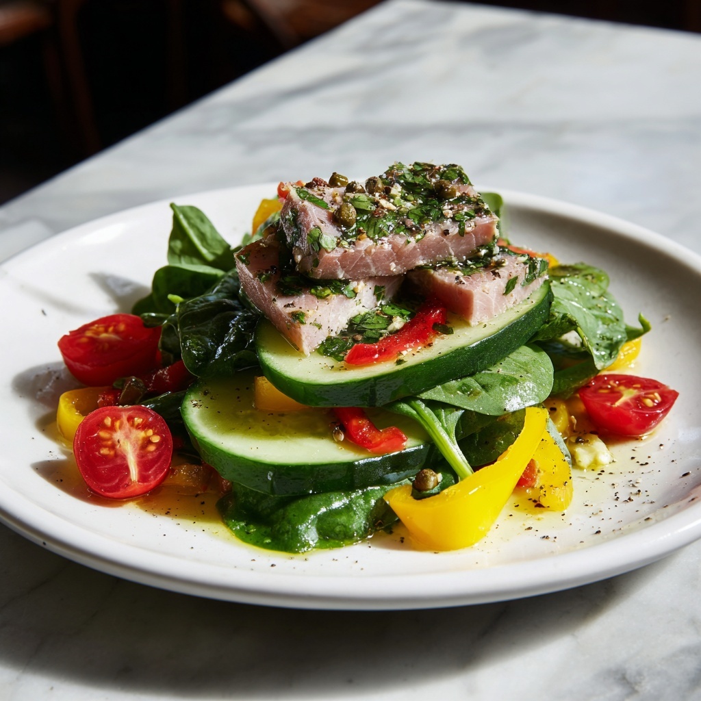 Fresh Herbed Tuna Salad Recipe - Recipe Image