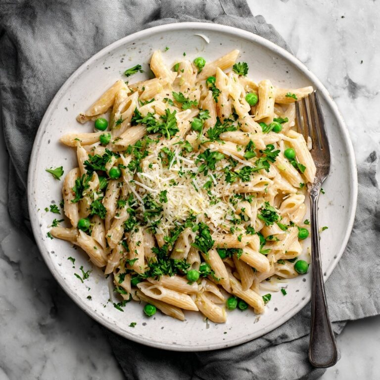 Lemon Ricotta Pasta with Fresh Peas Recipe