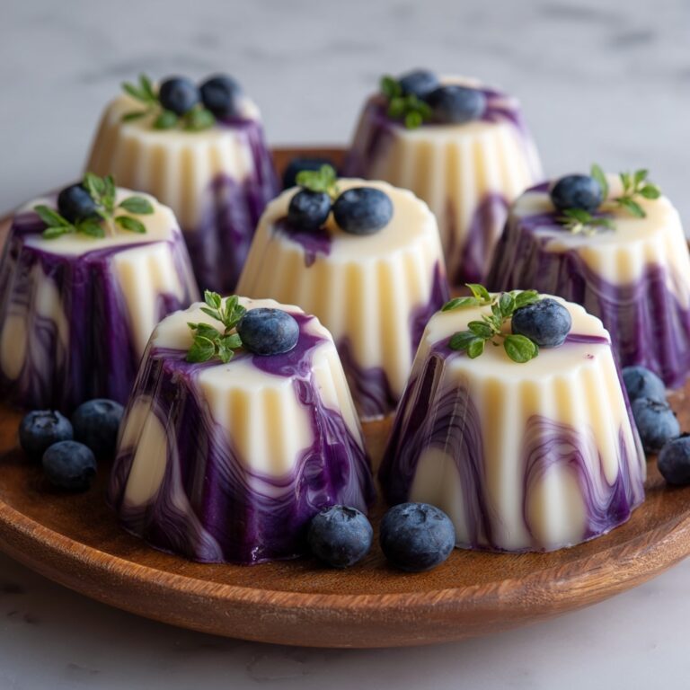Blueberry Swirl Greek Yogurt Bites Recipe