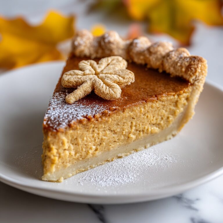 Easy Pumpkin Pie from Scratch with Flaky Crust Recipe