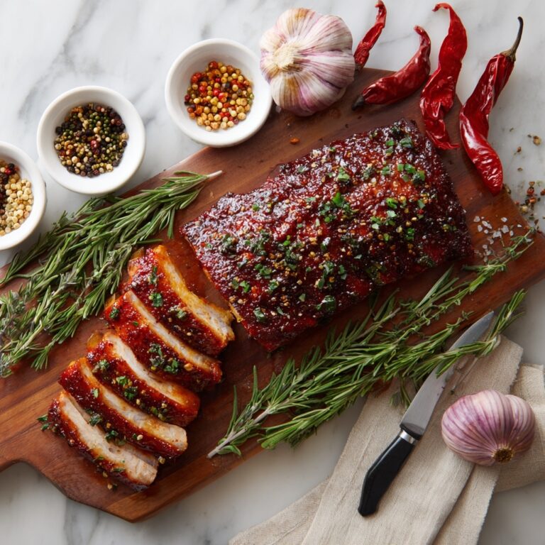 Slow-Roasted Baby Back Ribs with Homemade BBQ Sauce Recipe