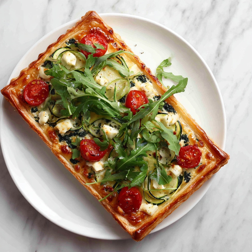 Goat Cheese Cherry Tomato Tart Recipe - Recipe Image