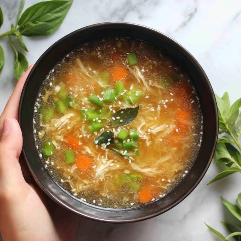 Vegetarian Hot and Sour Soup Recipe