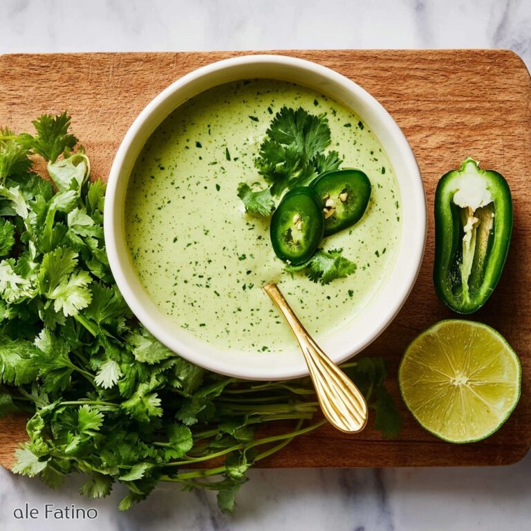 Aji Verde (Peruvian Green Sauce) Recipe