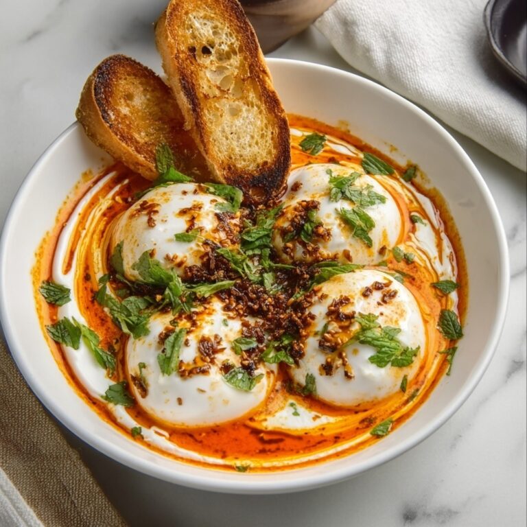 Turkish-Inspired Eggs (Çılbır) Recipe