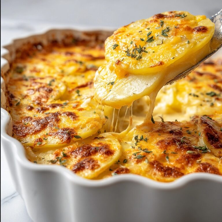 Cheesy Scalloped Potatoes Recipe
