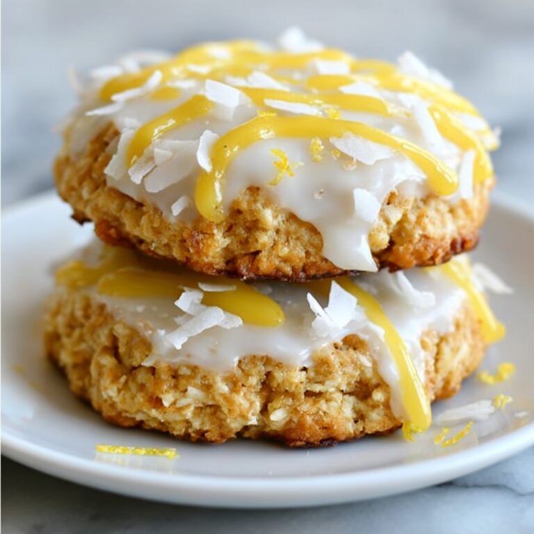 Lemon Coconut Cheesecake Cookies Recipe