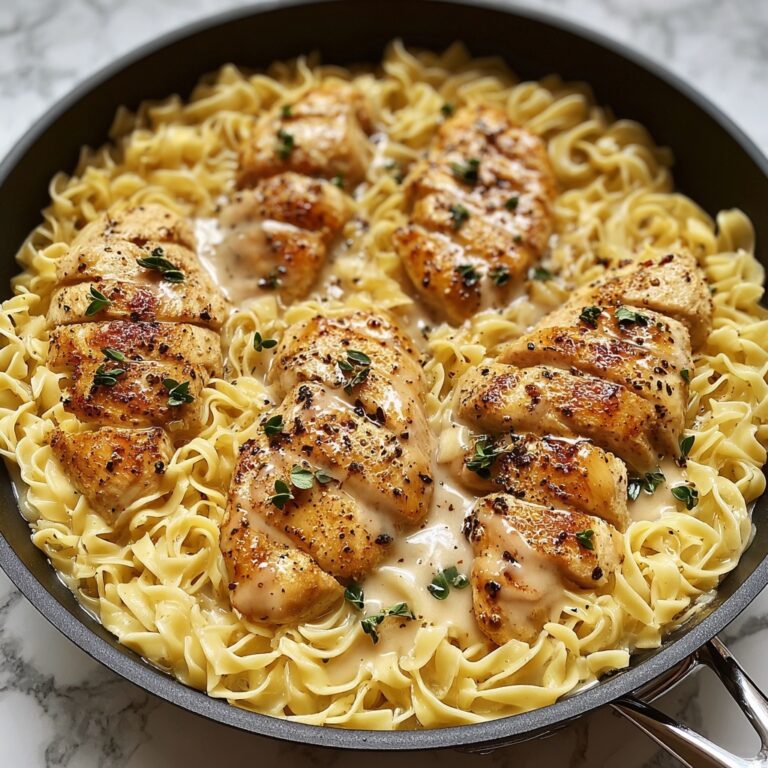 One-Pan Chicken with Buttered Noodles Recipe