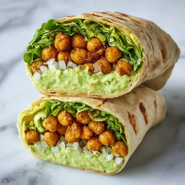 Crunchy Chickpea Caesar Wraps Recipe