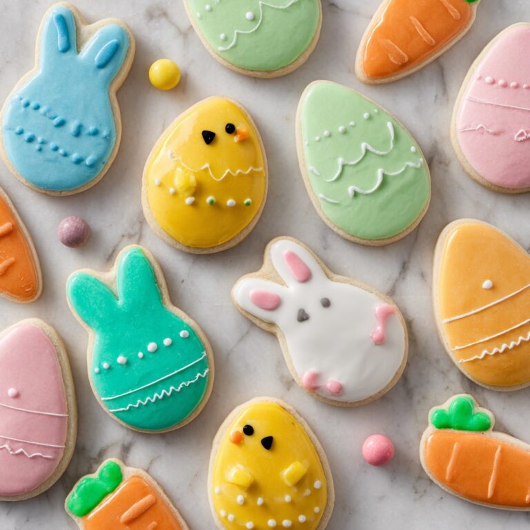 Easter Sugar Cookies with Royal Icing Recipe