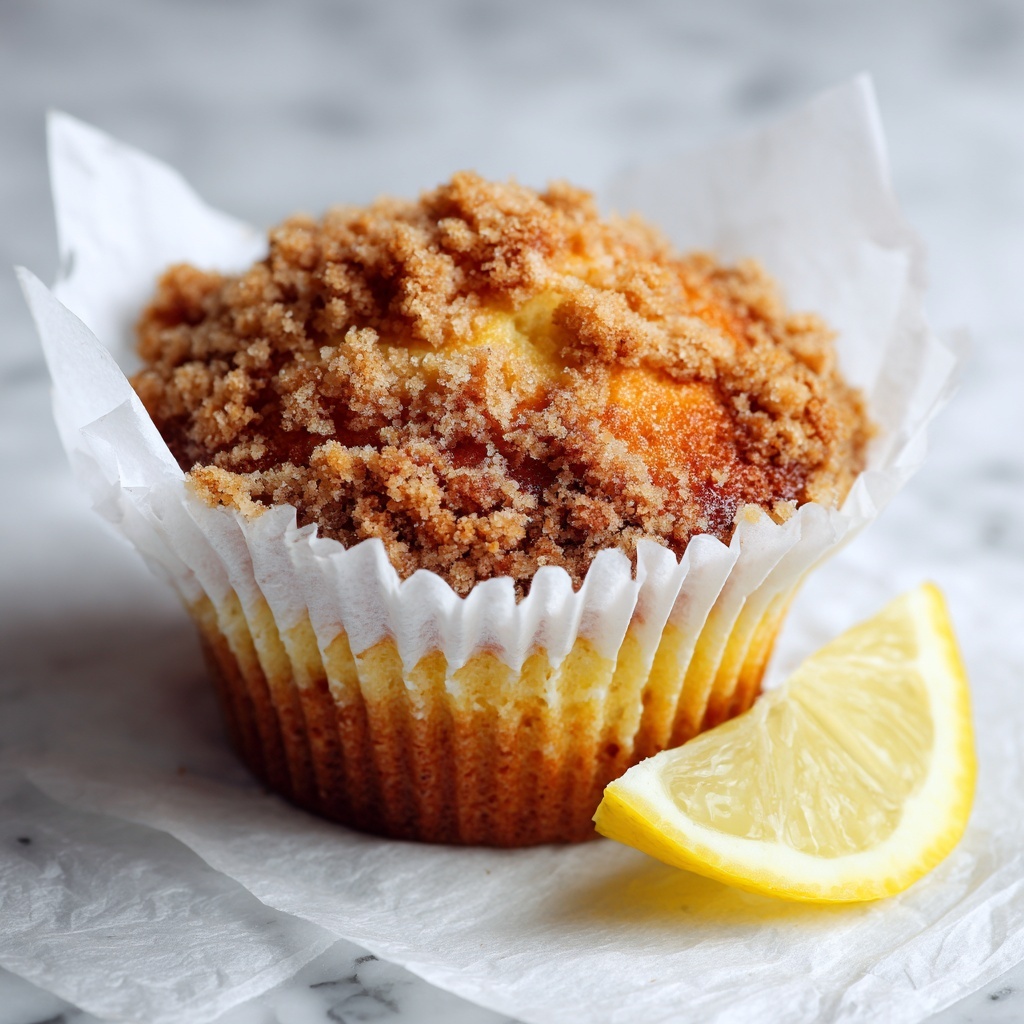 Lemon Streusel Muffins Recipe - Recipe Image