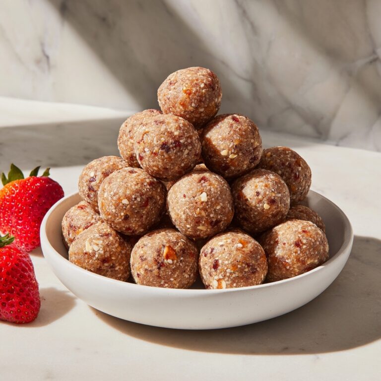 Strawberry and Banana Oat Balls Recipe