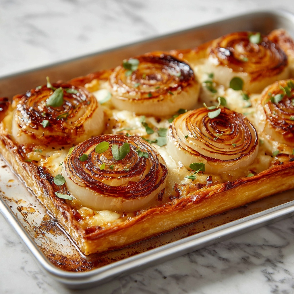 Caramelized Onion and Gruyère Tart Recipe - Recipe Image