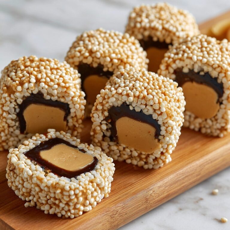 Chocolate Peanut Butter Rice Krispies Roll Recipe