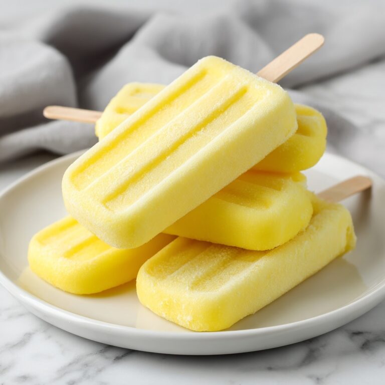 Frozen Mango Yogurt Pops Recipe