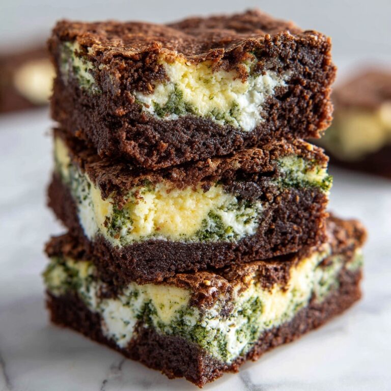 Broccoli and Feta Brownies Recipe