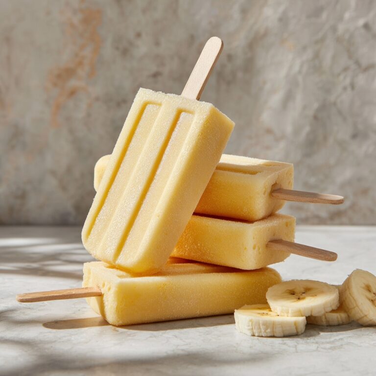 Creamy Banana Pudding Popsicles Recipe
