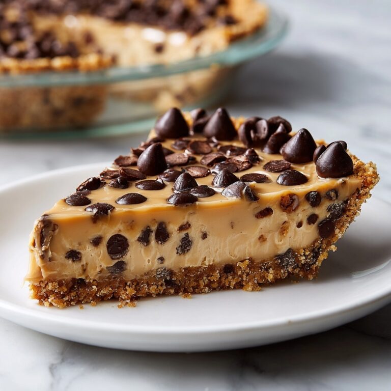Chocolate Chip Cookie Dough Pie Recipe