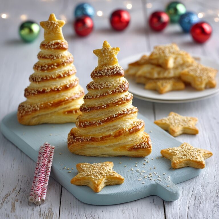 Puff Pastry Pesto Christmas Trees Recipe