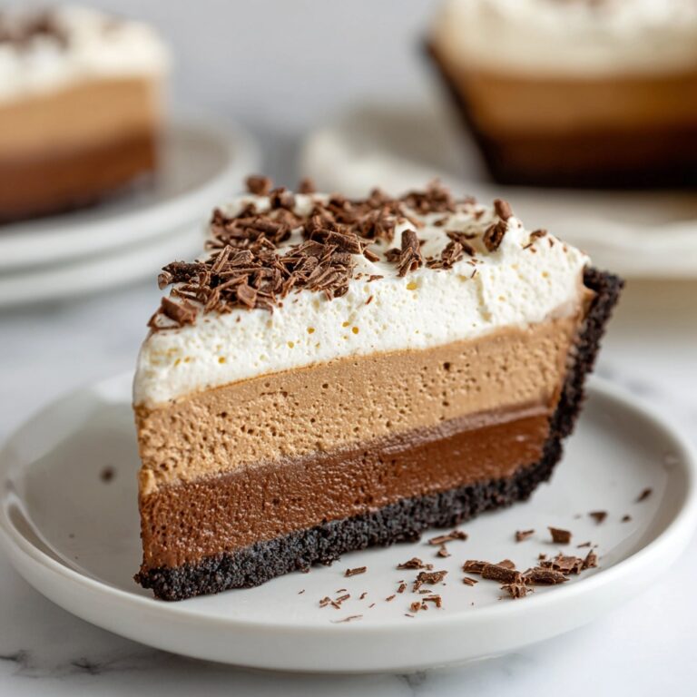 No-Bake Chocolate Pudding Pie Recipe