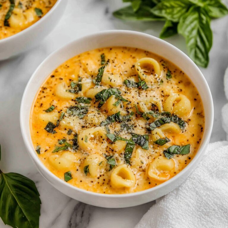 Creamy Spinach Tortellini Soup Recipe