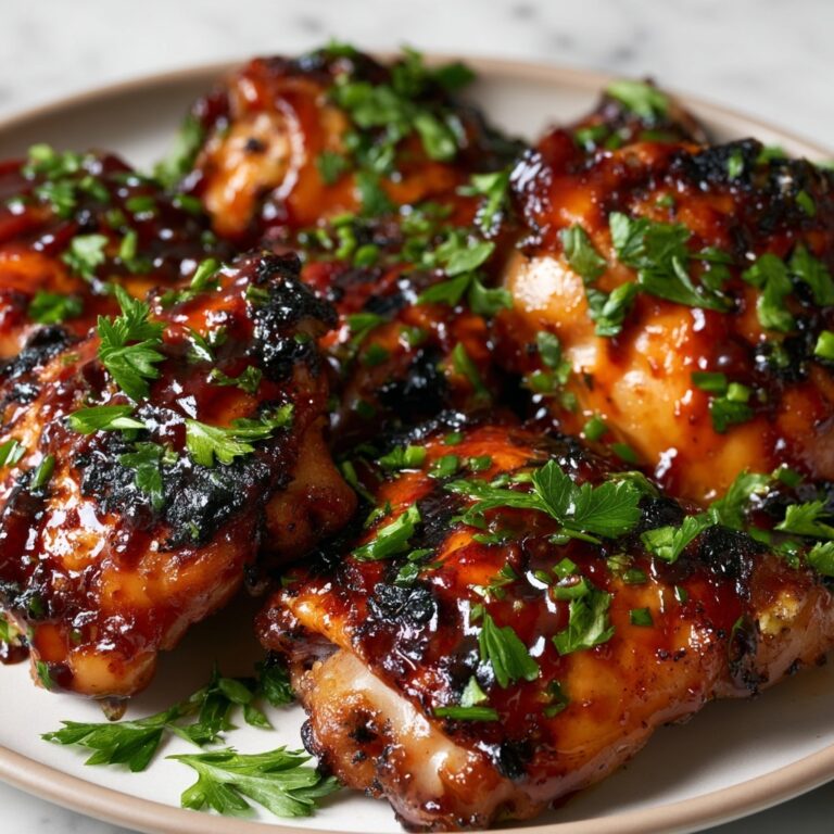 Garlic Miso Chicken Thighs (Air Fryer) Recipe