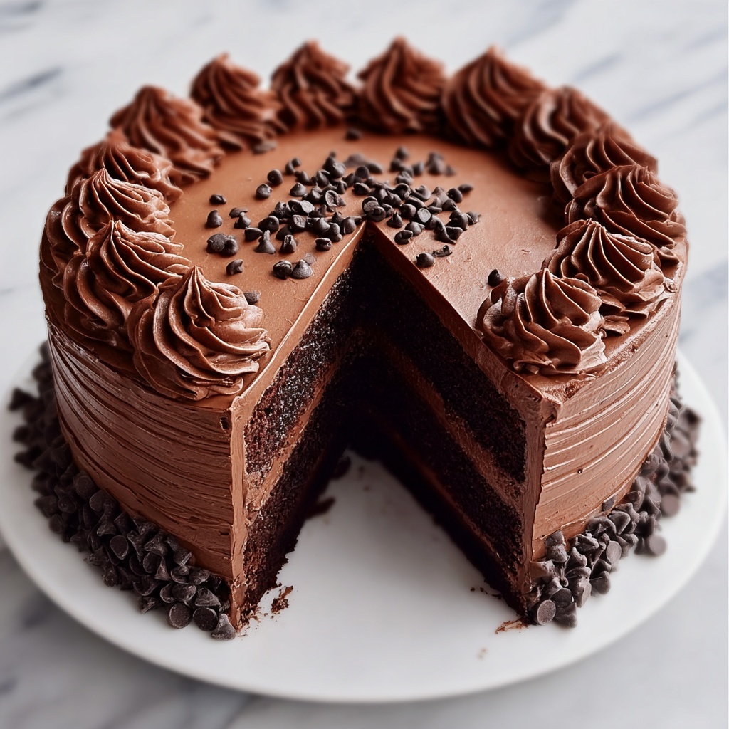 Keto Chocolate Cake Recipe - Recipe Image