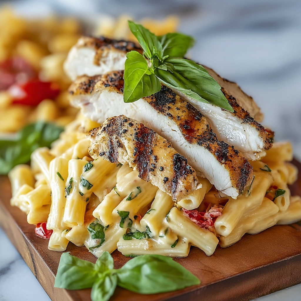 Best Honey Pepper Chicken Panini Pasta Recipe - Recipe Image