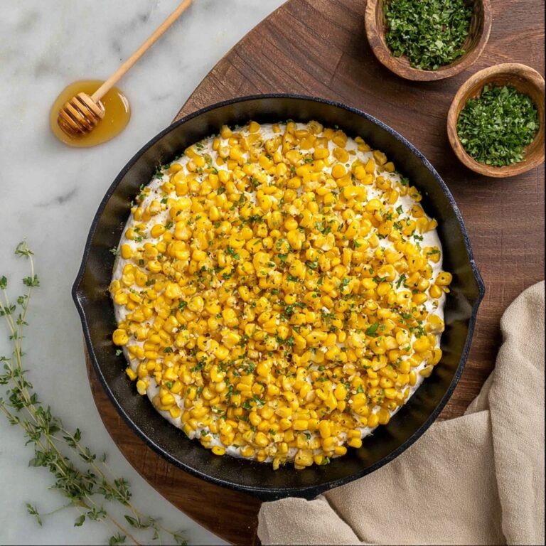 Honey Butter Skillet Corn Recipe