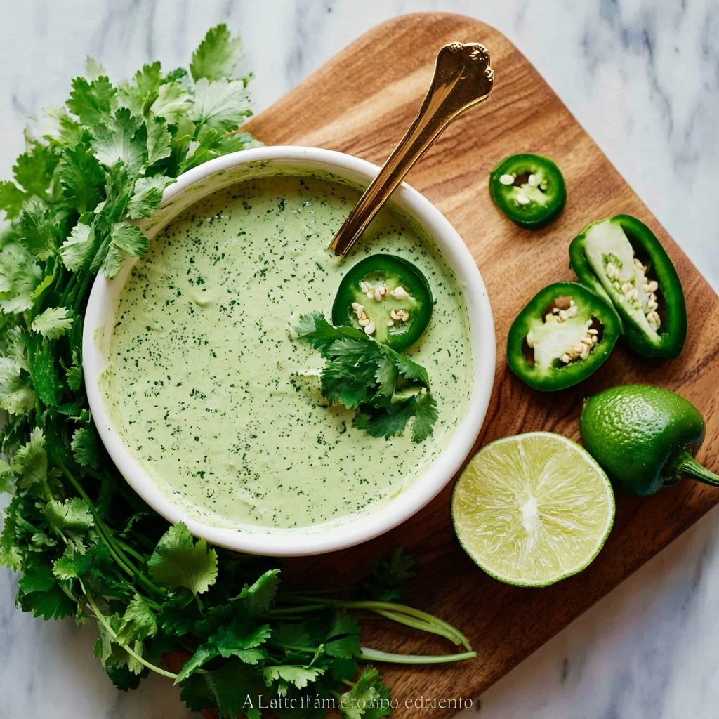 Aji Verde (Peruvian Green Sauce) Recipe - Recipe Image