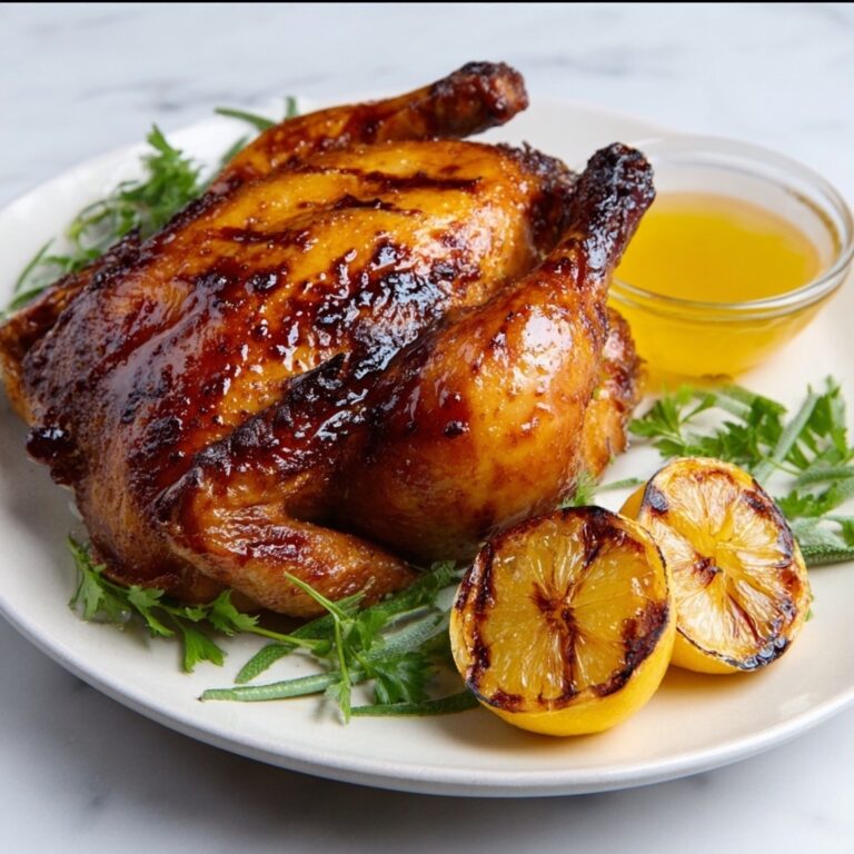 Honey Lemon Roast Chicken Recipe