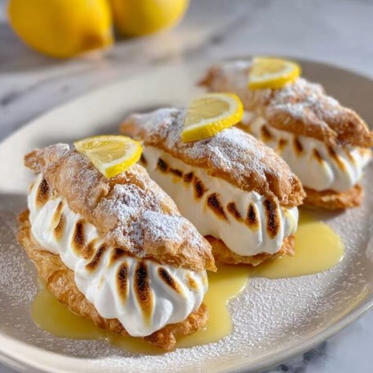Lemon Meringue Pie Cannolis Recipe