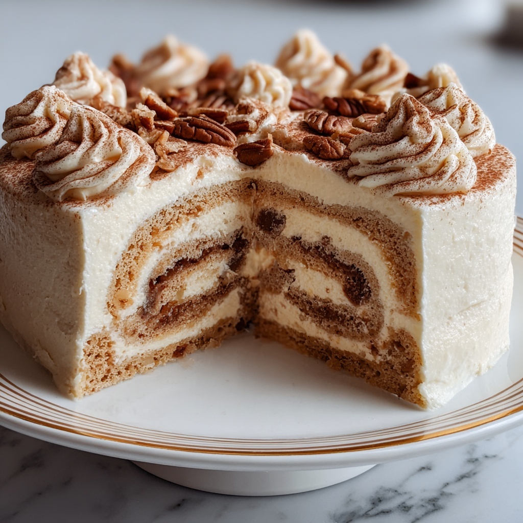 Cinnamon Roll Cake Recipe: A Sweet Swirl of Comfort and Flavor Recipe - Recipe Image