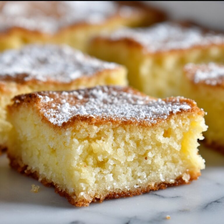Lemon Cake Bars Recipe