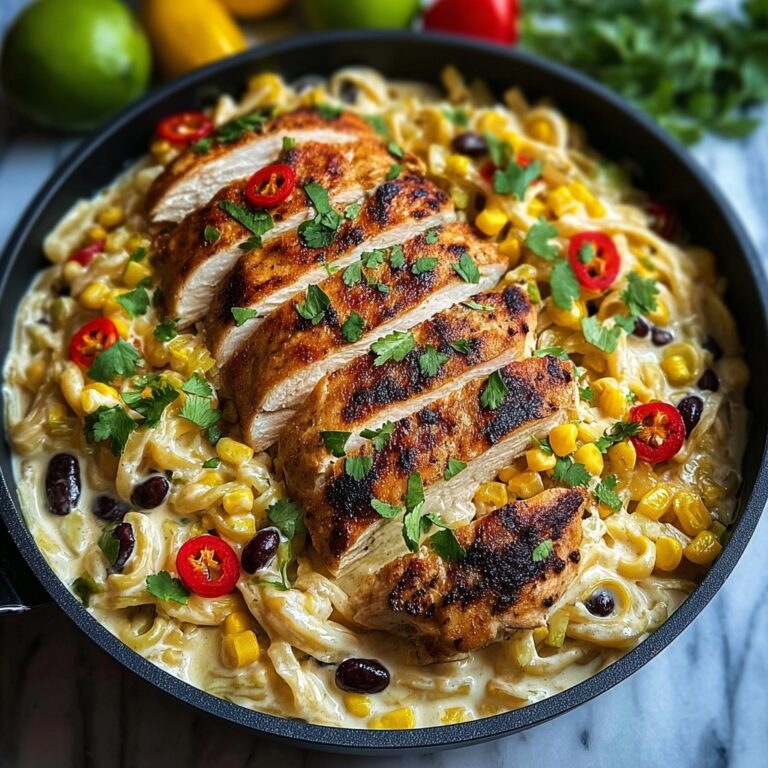 Creamy Southwest Chicken Alfredo Recipe