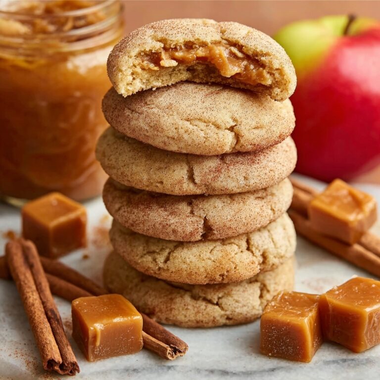 Cinnamon Apple Snickerdoodle Cookies Recipe