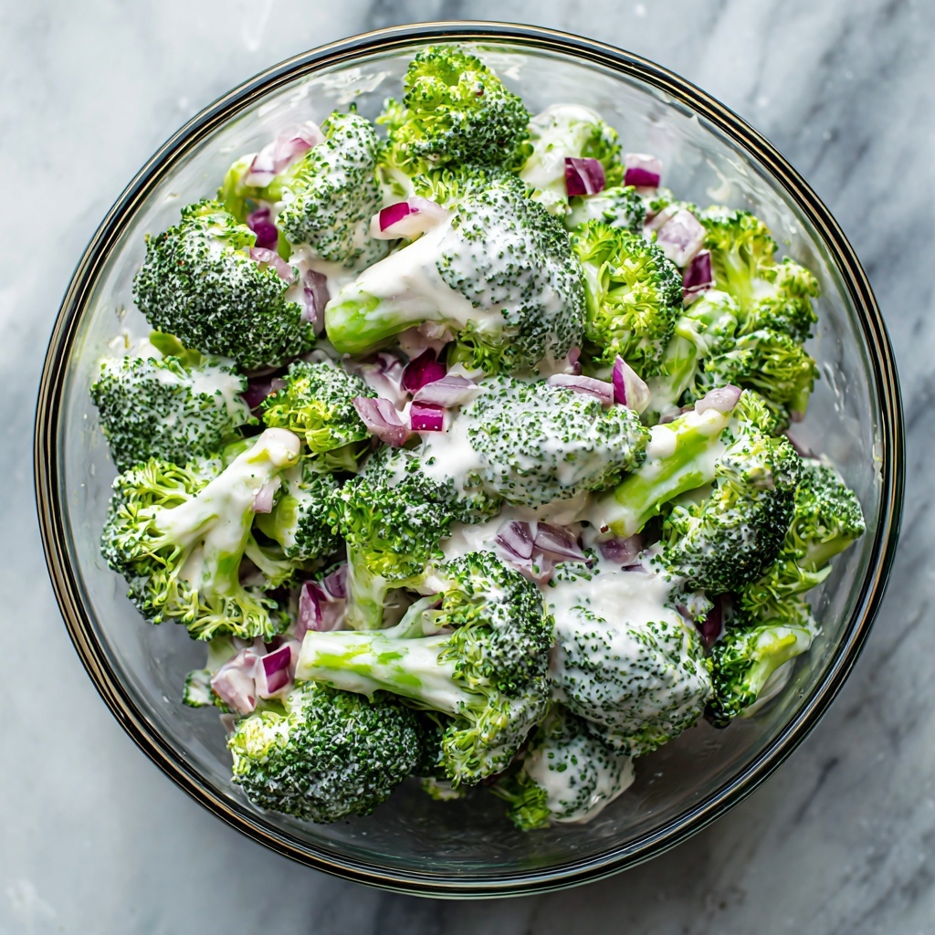 Broccoli Salad with Creamy Dressing Recipe - Recipe Image
