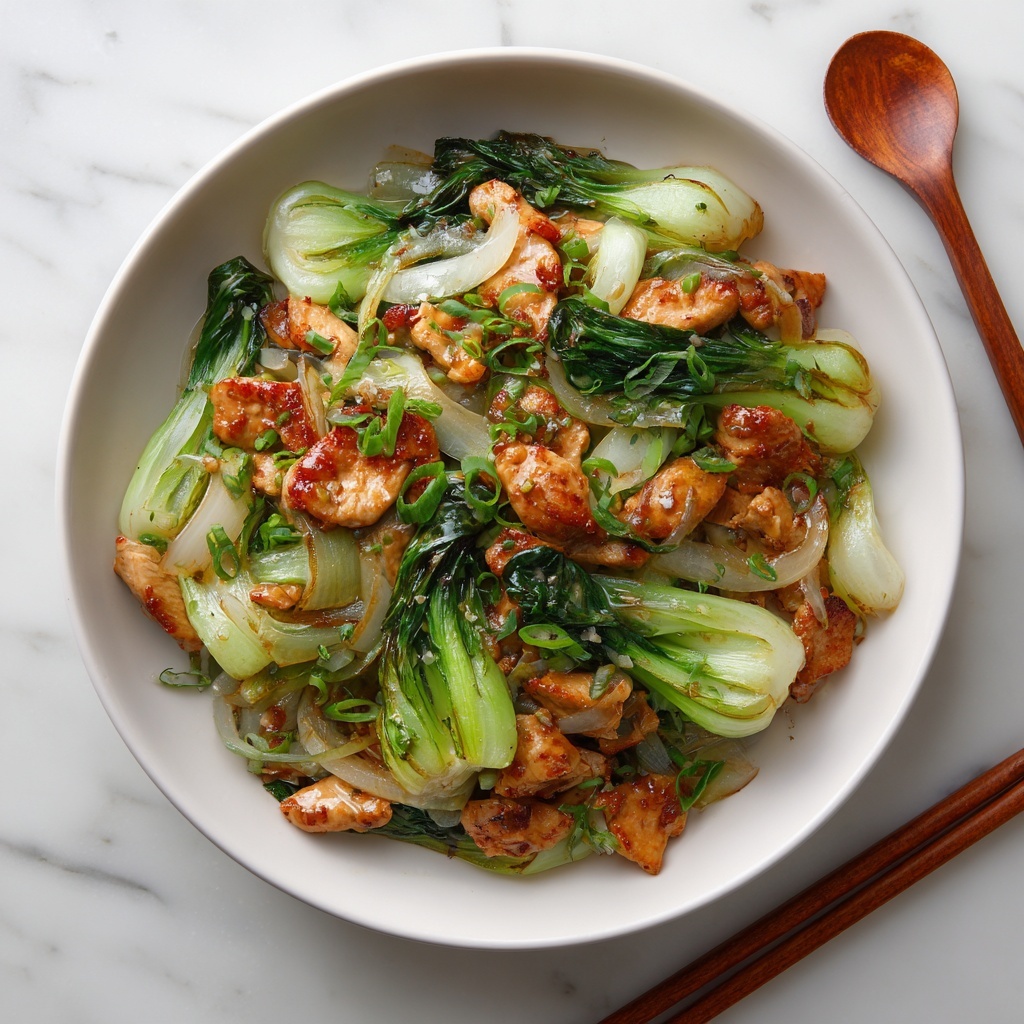 Chinese Chicken Cabbage Stir-Fry Recipe - Recipe Image
